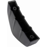 Universal Car-styling Black Plastic Rear Spat Valance Lip