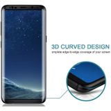 25 PCS For Galaxy S8 Plus Full Screen Edge Glue Tempered Glass Screen Protector(Black)