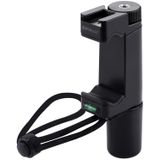 PULUZ Vlogging Live Broadcast Handheld Grip Selfie Rig Stabilizer ABS Tripod Adapter Mount with Cold Shoe Base & Wrist Strap