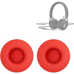 2 PCS For Beats EP Wired Headset Ear-cap Sponge Earmuffs(Red)