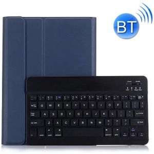 Detachable Bluetooth Keyboard + Horizontal Flip Leather Case with Holder for iPad Pro 9.7 inch  iPad Air  iPad Air 2  iPad 9.7 inch (2017)  iPad 9.7 inch (2018) (Blue)