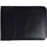 13.3 inch PU + Nylon Laptop Bag Case Sleeve Notebook Carry Bag  For MacBook  Samsung  Xiaomi  Lenovo  Sony  DELL  ASUS  HP(Black)