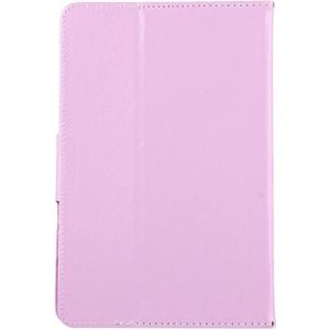 10 inch Tablets Leather Case Crazy Horse Texture Protective Case Shell with Holder for Asus ZenPad 10 Z300C  Huawei MediaPad M2 10.0-A01W  Cube IWORK10(Pink)