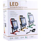 30W 2700LM Rechargeable Slim  IP66 Waterproof LED Handheld Floodlight Lamp  AC 100-240V(White Light)