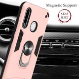 For Samsung Galaxy A70e 2 in 1 Armour Series PC + TPU Protective Case with Ring Holder(Rose Gold)