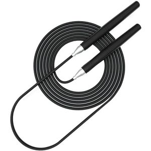 3m Jump Rope Fitness Physical Training Sports Bearing Skipping Rope(Black)