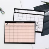 30 Sheets Weekly Planner Sticky Notes Cute Stationery Office Paper Memo Pad(Orange)