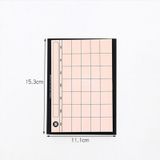 30 Sheets Weekly Planner Sticky Notes Cute Stationery Office Paper Memo Pad(Orange)