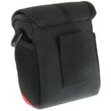 Universal Mini Digital Cloth Camera Bag with Strap  Size: 115 x 105 x 155mm