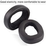 1 Pair Headset Sponge Cover Earmuffs For Sennheiser GSP600 / GSP670 / GSP500 / GSP550 / GSA60(Black)