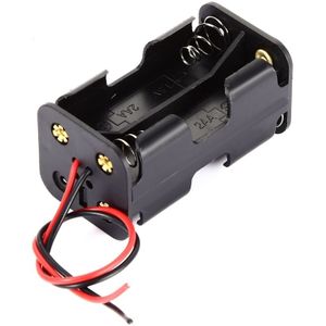 5 stuks 6 * aa batterijhouder storage holder dc21 power jack voor ...