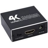 AY78V20 4K 60Hz HDMI 2.0 Audio Splitter 5.1 ARC HD-MI Audio Extractor HDCP 2.2 HDR10 Audio Converter 4K HD-MI Optical TOSLINK SPDIF