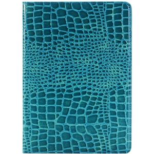 Crocodile Texture  Horizontal Flip Leather Case with Holder & Card Slots & Wallet for iPad Pro 9.7 inch(Blue)