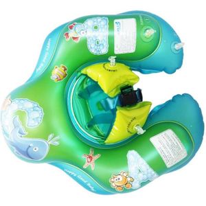 Cartoon Animal Pattern Children Swimming Ring Inflatable Baby Lying Ring Lifebuoy  Size:S