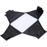 Foldable Soft Diffuser Softbox Cover for External Flash Light  Size: 10cm x 13cm