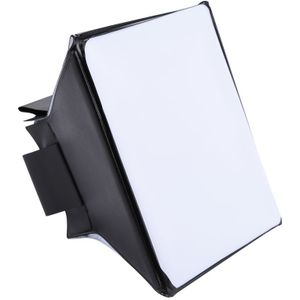 Foldable Soft Diffuser Softbox Cover for External Flash Light  Size: 10cm x 13cm