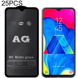 25 PCS AG Matte Frosted Full Cover Tempered Glass For Galaxy J2 Core