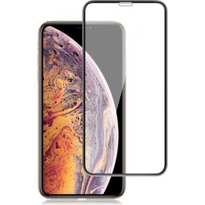 mocolo 0.33mm 9H 3D Round Edge Tempered Glass Film for iPhone XS / X (Black)