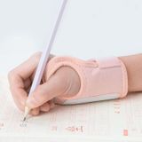 Pen-Holding Posture Wrist Correction Belt Primary School Students Writing Anti-Hook Wrist Corrector Size: S  (Pink)