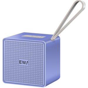 EWA A105 High Hidelity Bluetooth Speaker  Small Size High  Power Bass  TWS Bluetooth Technology Support TF(Blue)