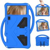 For Lenovo Tab 4 10(TB-X304F/N) EVA Flat Anti Falling Protective Case Shell with Holder(Blue)