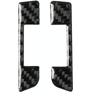 Car Carbon Fiber Left and Right Air Outlet Decorative Sticker for Lexus NX200 / 200t / 300h 2014-2021  Left and Right Drive Universal