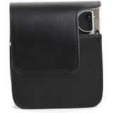 PU Leather Camera Protective bag for FUJIFILM Instax Mini 90 Camera  with Adjustable Shoulder Strap(Black)