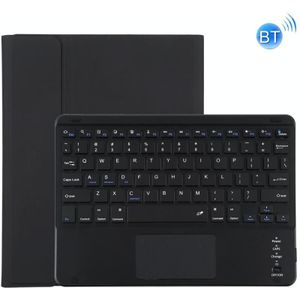 TG97BC Detachable Bluetooth Black Keyboard + Microfiber Leather Protective Case for iPad 9.7 inch  with Touch Pad & Pen Slot & Holder(Black)