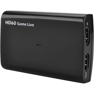 EZCAP266 USB 3.0 UVC HD60 Game Live Video Capture (Black)