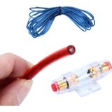 YH-128 1200W Car Amplifier Audio Power Cable Subwoofer Wiring Installation Kit with High Performance RCA Interconnect
