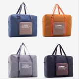 Folding Women Travel Bag Unisex Luggage Travel Handbags WaterProof Travel Bag Large Capacity Bag(Black)