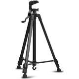 Portable Phone Live Selfie 3366 Tripod Stand DV SLR Camera Self-timer Full Light Bracket(Black)