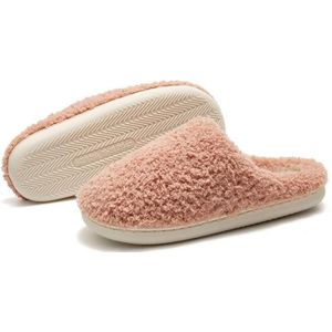 Herfst en winter indoor pure kleur paar katoenen slippers  maat: 40/41