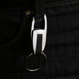 Double Ring Metal Key Chain Metal Car Key Ring Multi-functional Tool Key Holder Key Chains Rings Holder For Car Key Rings