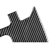 2 PCS / Set Carbon Fiber Car Seat Belt Panel Decorative Sticker for Toyota Tundra 2014-2018  Left Right Driving