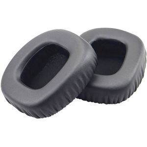 For JBL J88 / J88I / j88A Headphones Leather + Memory Foam Soft Earphone Protective Cover Earmuffs  One Pair (Black)