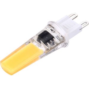 G9-3W 300LM COB LED licht  siliconen dimbaar voor de hallen / Office / Home  AC 220-240V  White Plug (Warm wit)