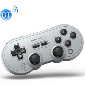 8Bitdo SN30 PRO Wireless Bluetooth Gamepad Joystick for Swith / Android / PC(Grey)
