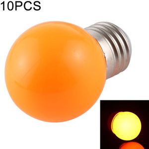 10 PCS 2W E27 2835 SMD Home Decoration LED Light Bulbs  DC 24V (Orange Light)