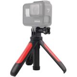 GP446 Multifunctional Mini Fixed Tripod for GoPro HERO9 Black / HERO8 Black /7 /6 /5 /5 Session /4 Session /4 /3+ /3 /2 /1  DJI Osmo Action  Xiaoyi and Other Action Cameras(Red)