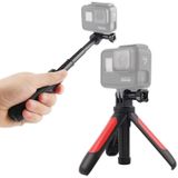 GP446 Multifunctional Mini Fixed Tripod for GoPro HERO9 Black / HERO8 Black /7 /6 /5 /5 Session /4 Session /4 /3+ /3 /2 /1  DJI Osmo Action  Xiaoyi and Other Action Cameras(Red)