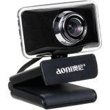 aoni C11 720P 150-degree Wide-angle Manual Focus HD Computer Camera with Microphone