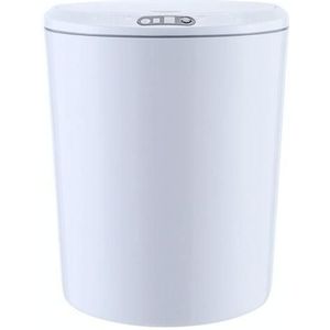 EXPED SMART Desktop Smart Induction Electric Storage Box Car Office Trash Can  Specification: 5L Battery Version (White)