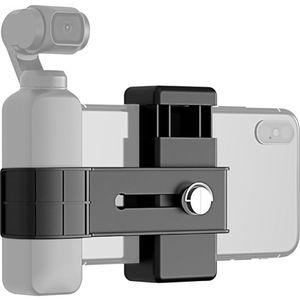 PULUZ Smartphone Fixing Clamp 1/4 inch Holder Mount Bracket for DJI OSMO Pocket