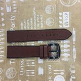 For Samsung Galaxy Watch Active 2 22mm Leather And Silicone Sports Band(Brown)