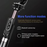 H202 Handheld Gimbal Stabilizer Foldable 3 in 1 Bluetooth Remote Selfie Stick Tripod Stand for Smart Phone  Dual-Key Control