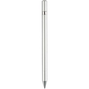 AT-25 2 in High-precision Mobile Phone Touch Capacitive Pen Writing Pen(Silver)