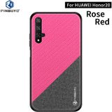 PINWUYO Honors Series Shockproof PC + TPU Protective Case for Huawei Honor 20(Red)