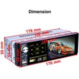 P5130 HD 1 Din 4.1 inch Car Radio Receiver MP5 Player  Support FM & AM & Bluetooth & TF Card  with Steering Wheel Remote Control