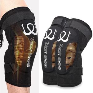 WEST BIKING YP1301056 Sports Knee Pads Cycling Running Non-Slip Knee Joint Covers  Style: A Pair